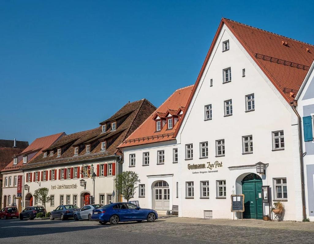 Hotel Zum Schwarzen Ross Und Gutmann Zur Post Hilpoltstein Eksteriør billede